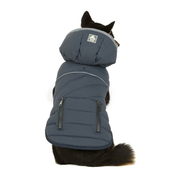 Pajar Denver Dog Vest Size Medium Graphite Gray Quilted Puffer Jacket New NWT - Picture 4 of 9